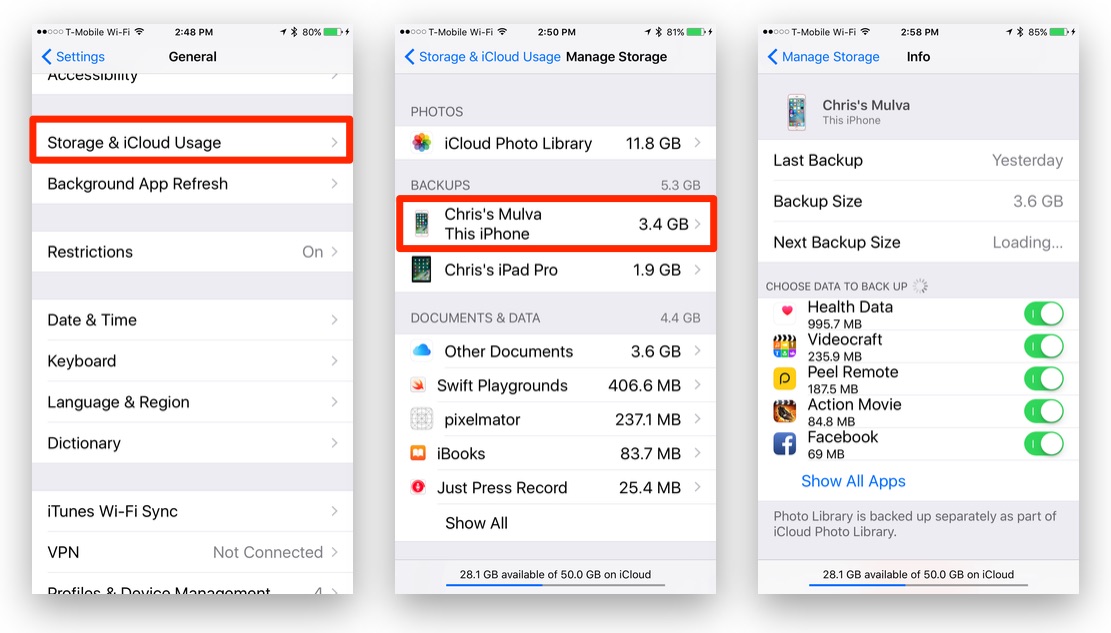 imazing icloud backup