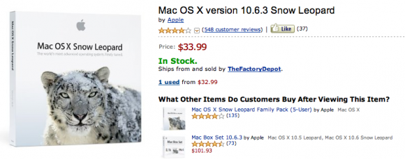 Amazon Snow Leopard US