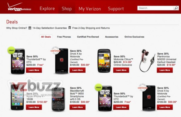 VZW iPhone 4 Discount