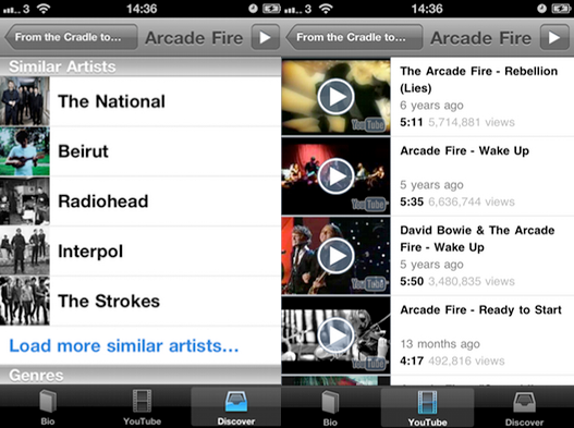 My Artists Discover Music My Artists Discover Music