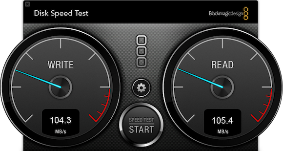 DiskSpeedTest 500GB