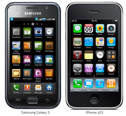 Samsung Galaxy S iPhone Copy