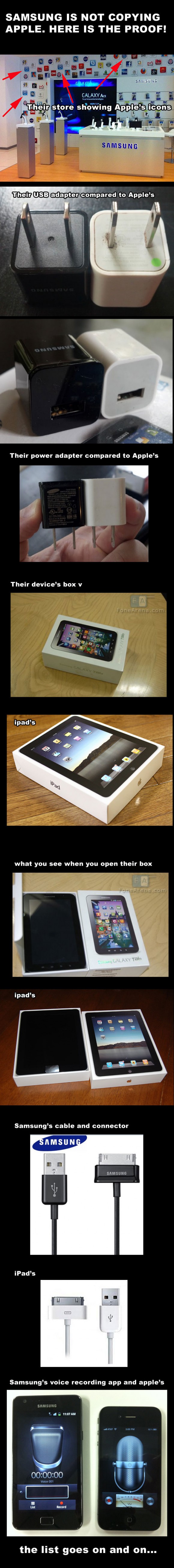 Samsung Is Not Copying Apple