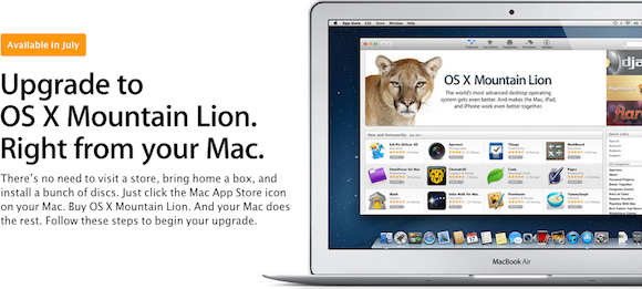 Mountain Lion Update