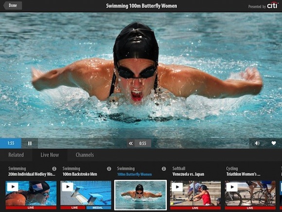 NBC iPad Olympics