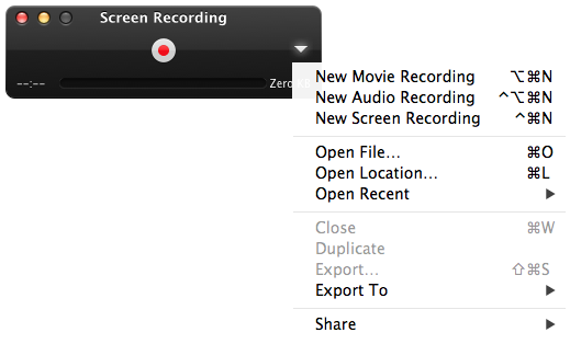 Screen Recording Setup