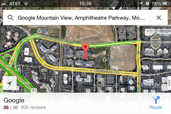 Google Maps for iPhone