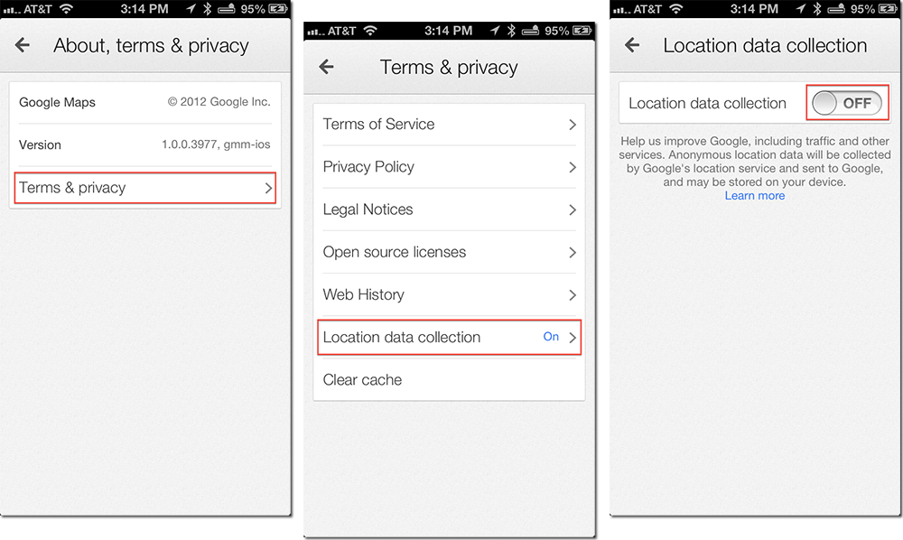 Googl Maps Track 2