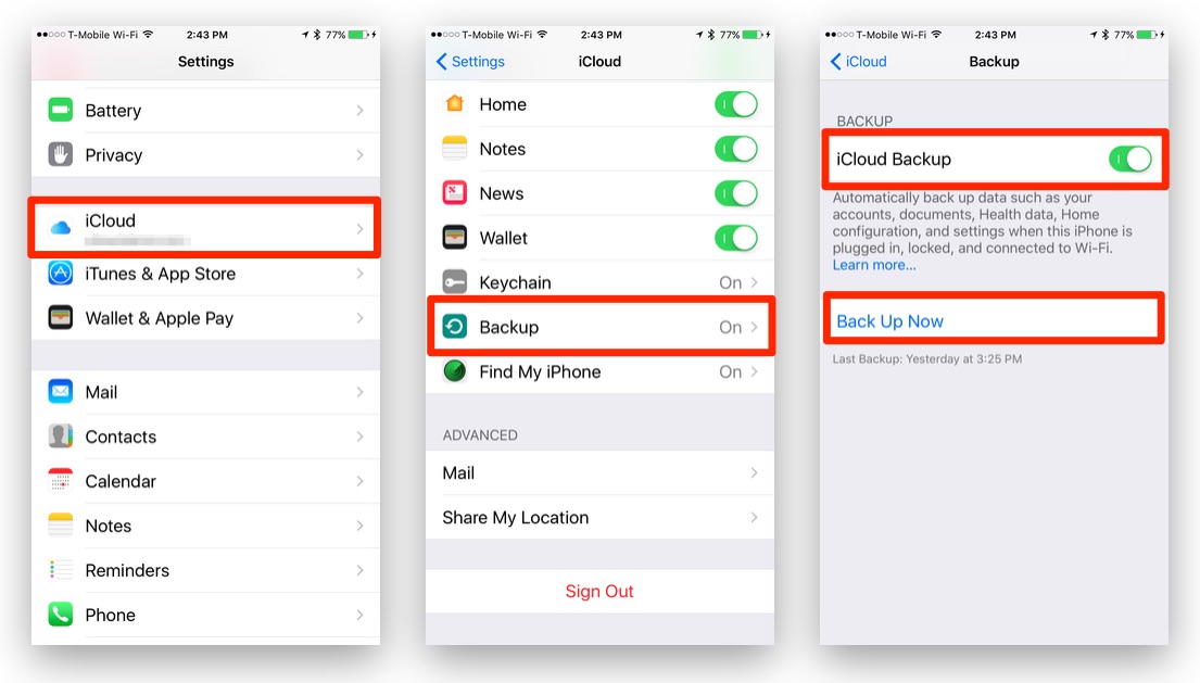 How To Setup Automatic Icloud Backups For Your Ios Device