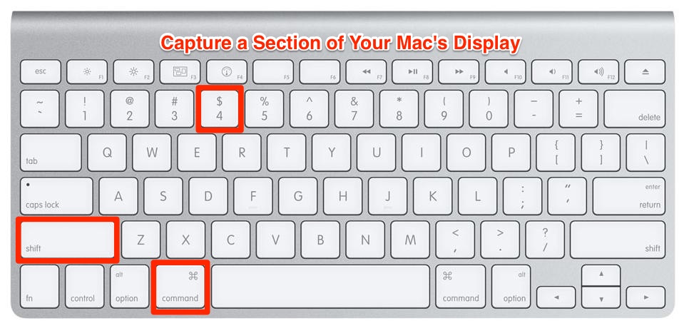 how to take screenshot on mac shortcut