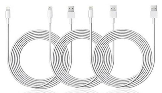 MacTrast Deals: 10-Ft MFi-Certified Lightning Cable: 3-Pack MacTrast Deals: 10-Ft MFi-Certified Lightning Cable: 3-Pack