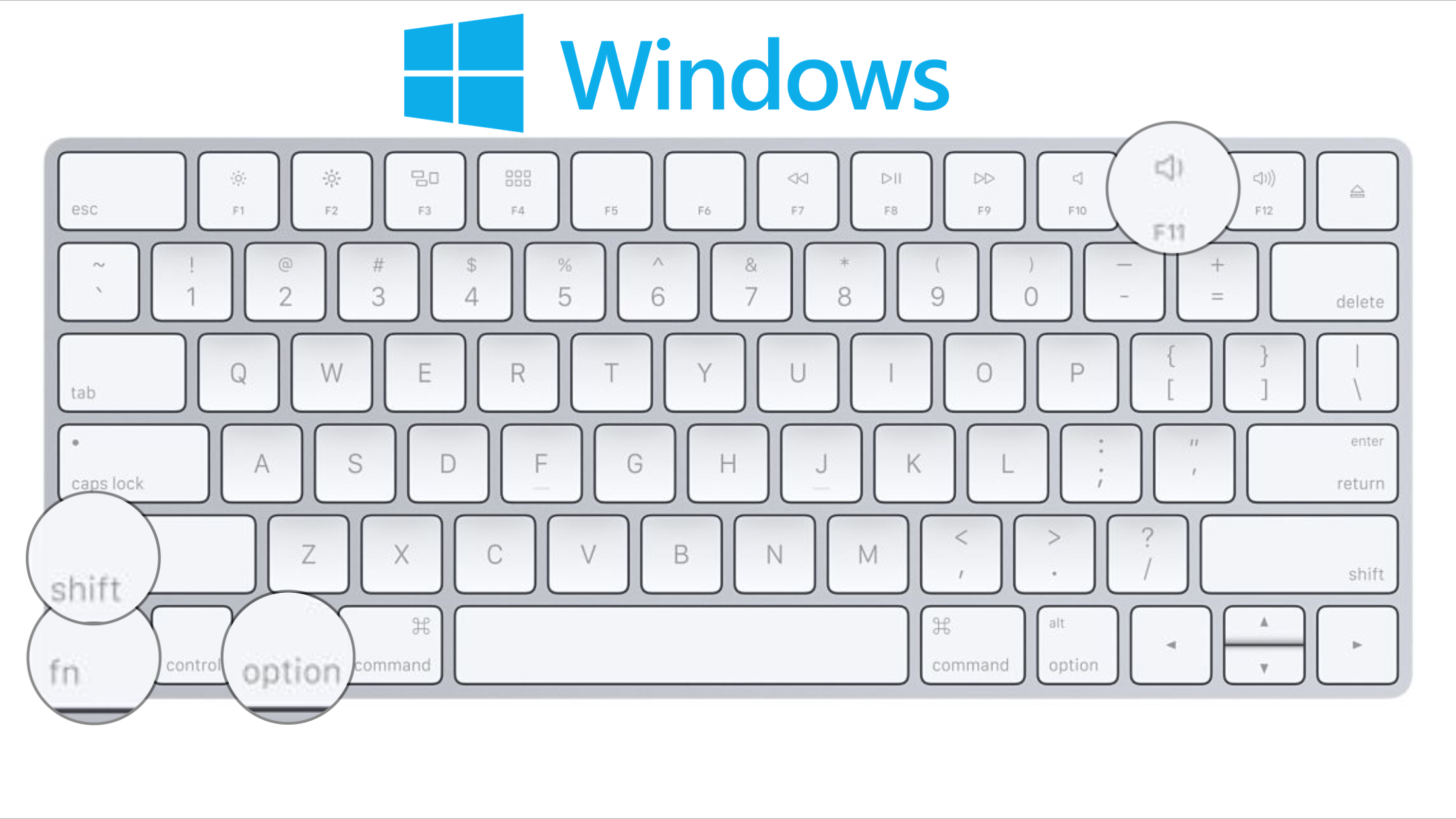 connect apple keyboard to windows 10