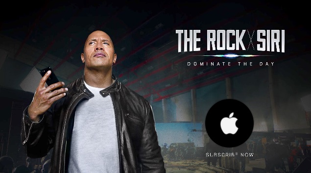 'The Rock' Teams Up With Siri to Make 'Over the Top, Funnest Movie Ever' (It's an Ad) 'The Rock' Teams Up With Siri to Make 'Over the Top, Funnest Movie Ever' (It's an Ad)