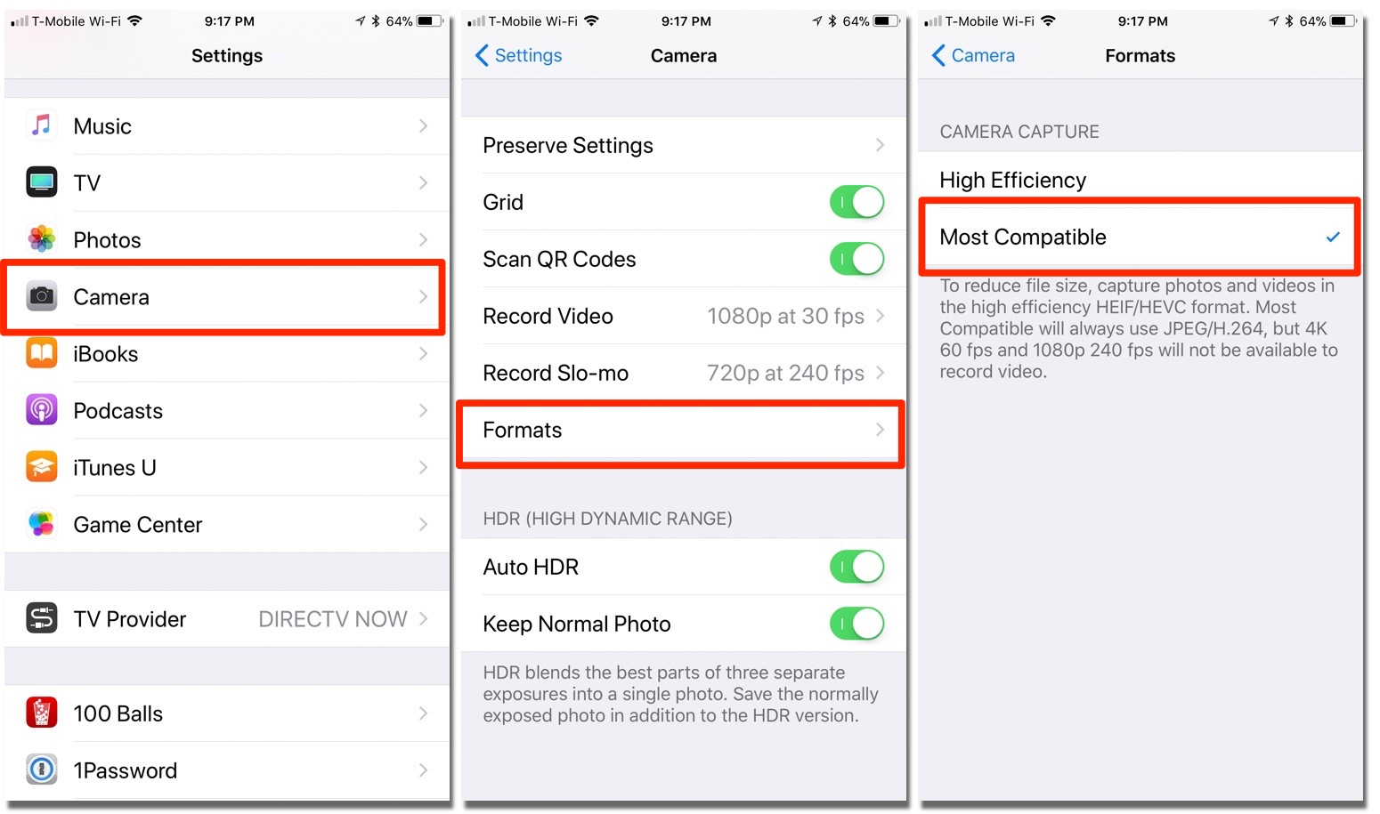 How to Set Your iPhone's Camera Back to Saving Photos as ...