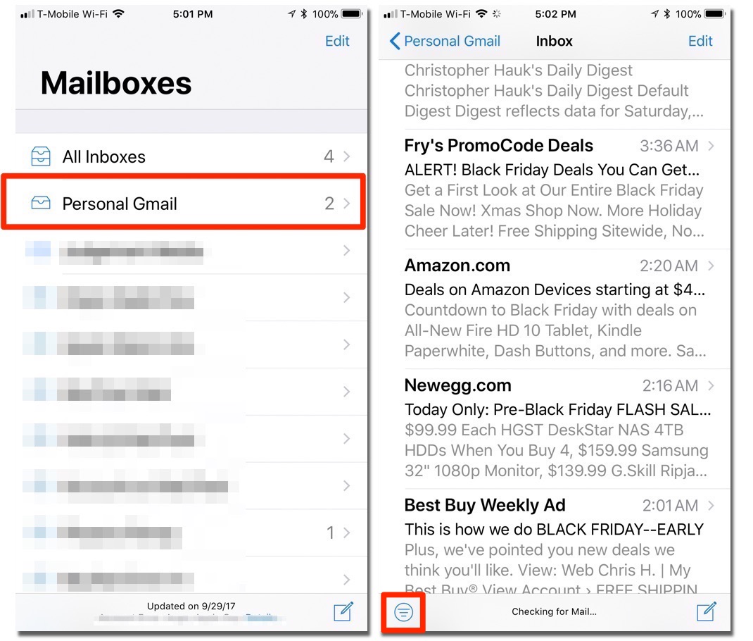 how-to-view-only-unread-or-flagged-emails-in-the-ios-11-mail-app-on