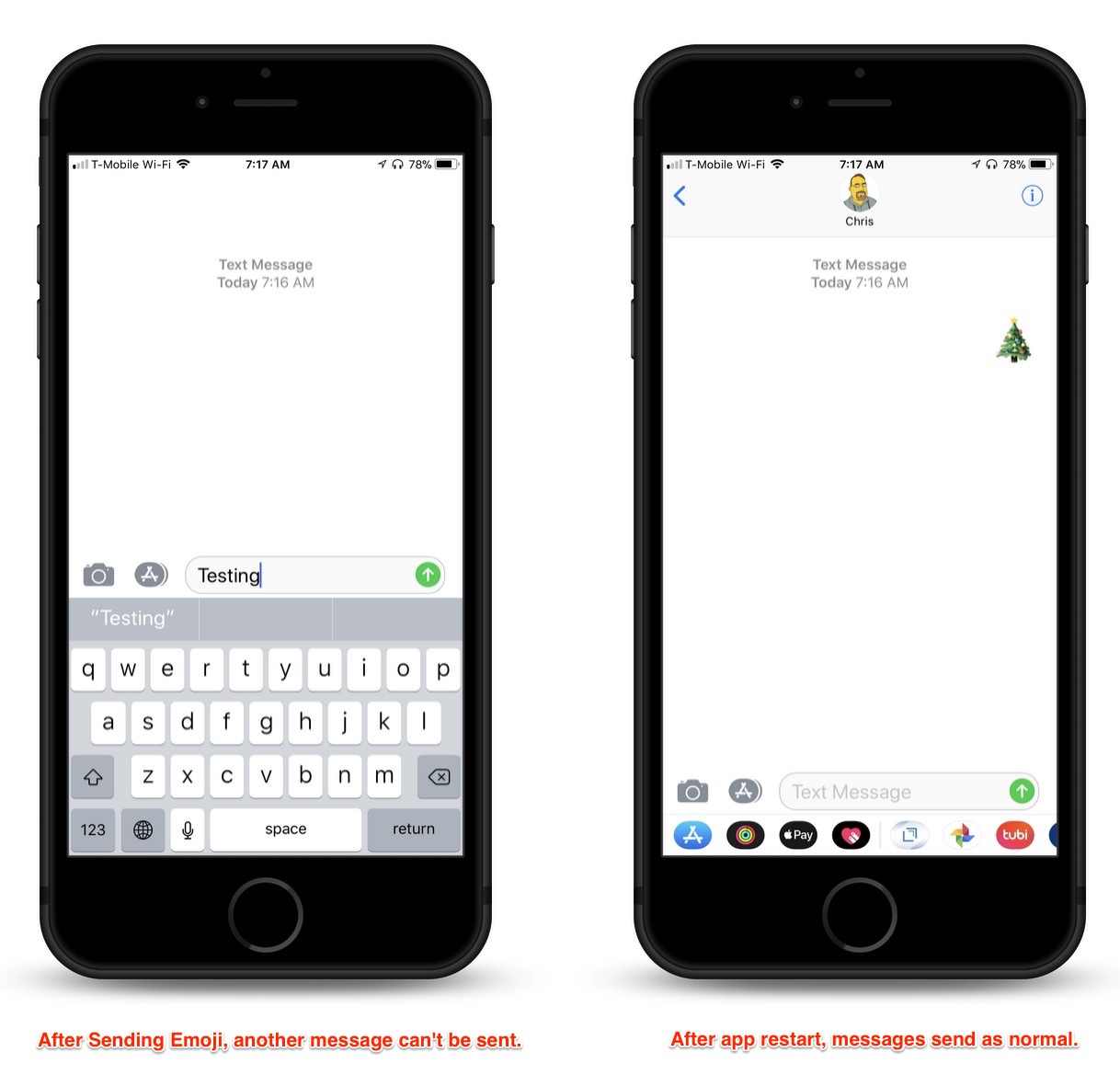 Emoji-Related Bug Dating Back Several Versions of iOS Still Present in iOS 11.2.1 Emoji-Related Bug Dating Back Several Versions of iOS Still Present in iOS 11.2.1