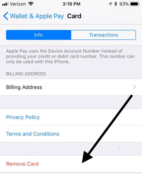 Enter the billing information for your credit card apple что это