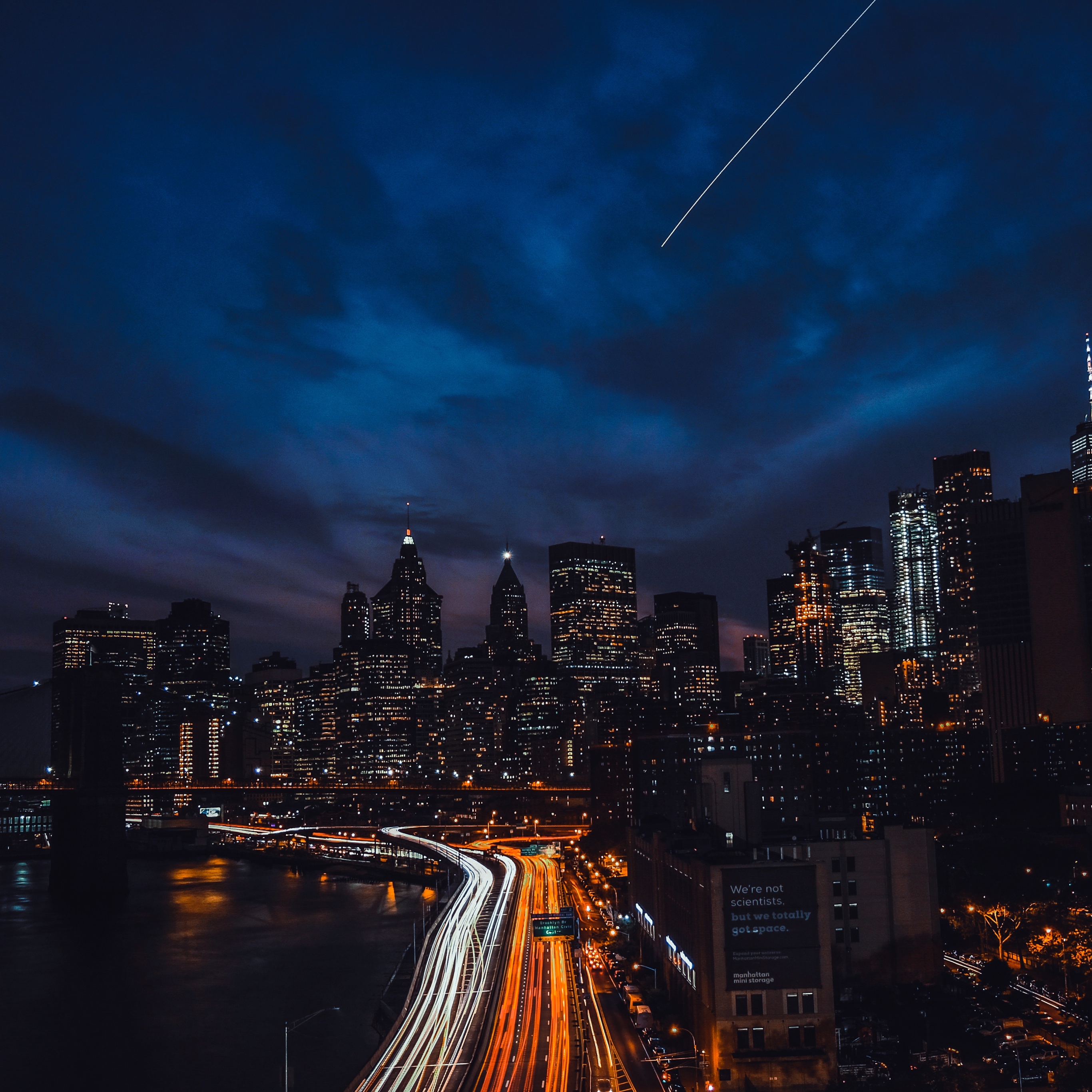 Wallpaper Weekends Nyc At Night For Mac Ipad Iphone And Apple Watch