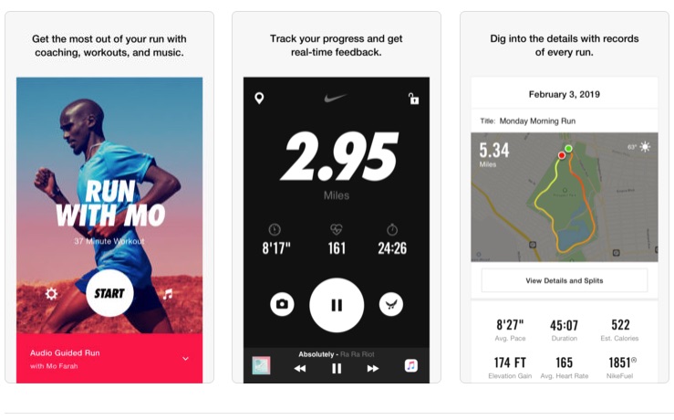 Nike Run Club iOS App Adds Custom 