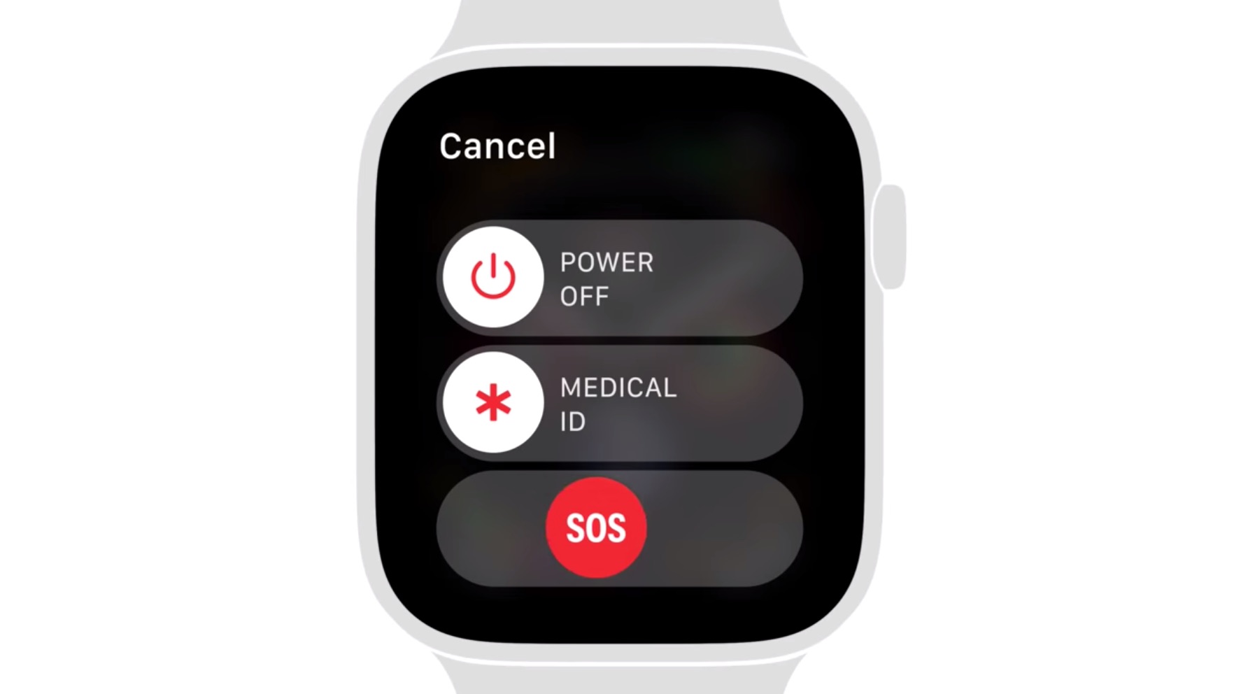 Как работает sos на apple watch