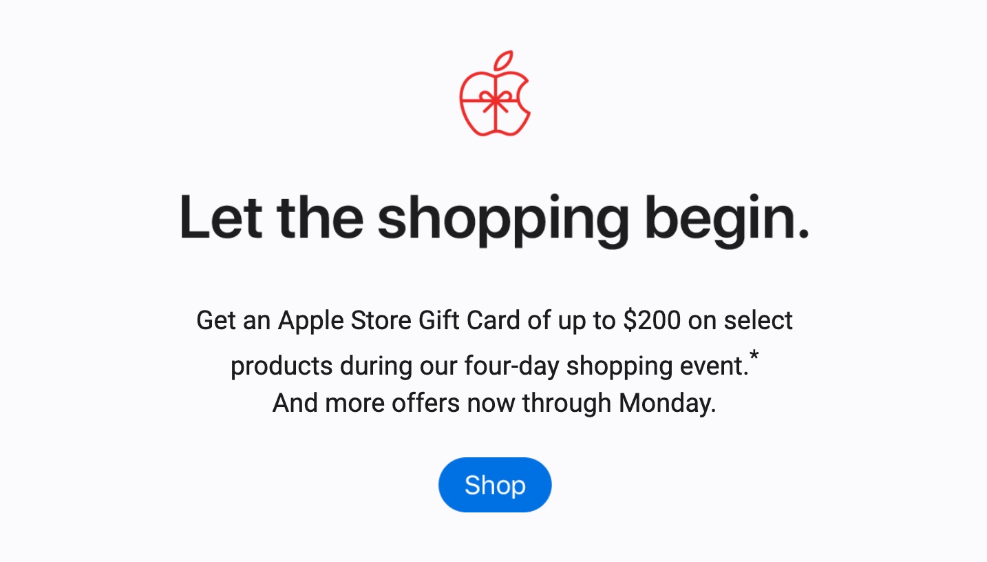 Apple Store Black Friday Deals Available Through Monday