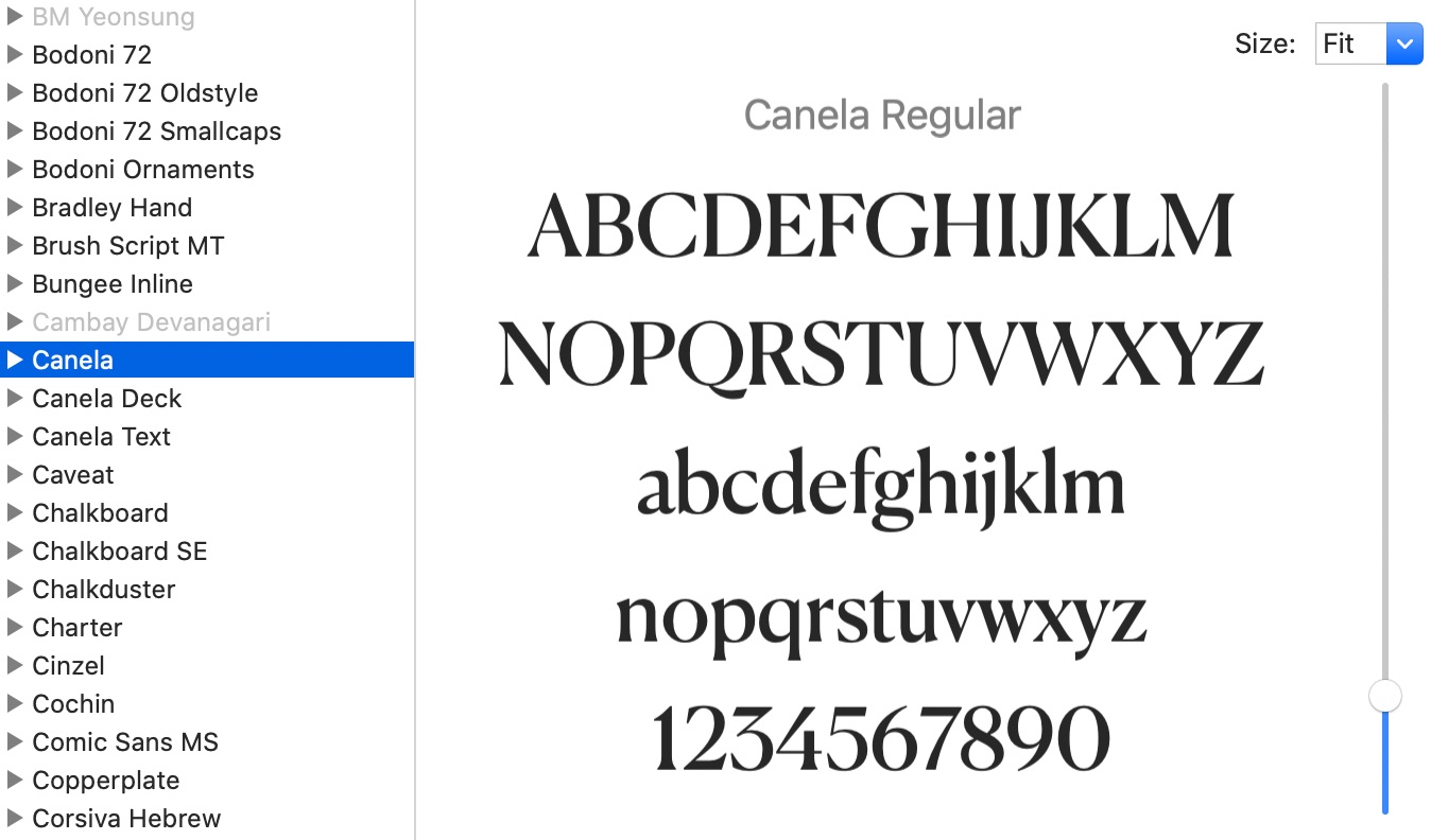 free fonts for macbook