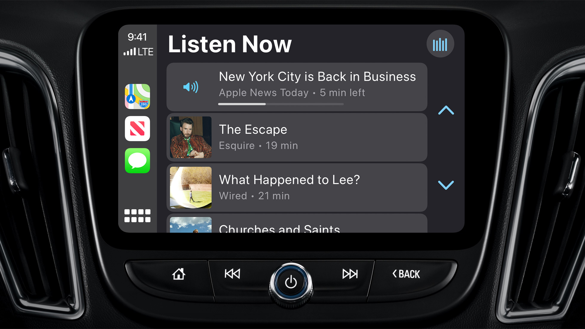 Apple News for CarPlay