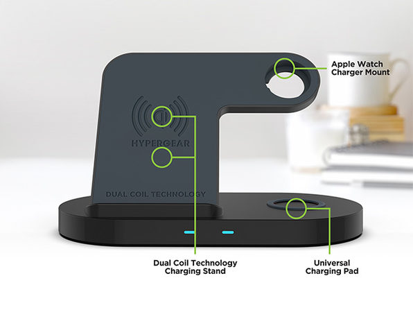 MacTrast Deals: HyperGear 3-in-1 Wireless Charging Dock for Phone, Apple Watch & AirPods